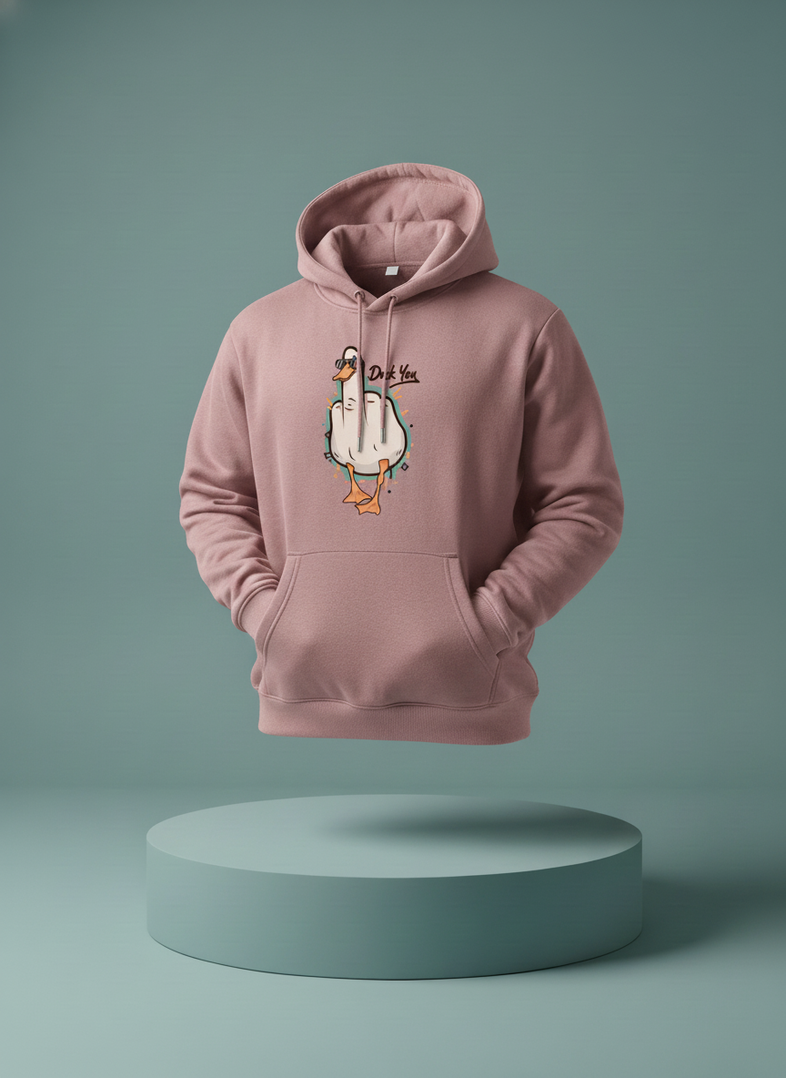 Duck You Graphic Hoodie - Trendy & Comfy BD