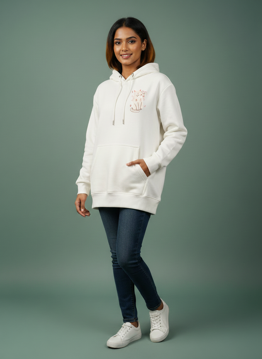 Music Vibe Cat Hoodie BD | Trendy & Comfy | All Colors