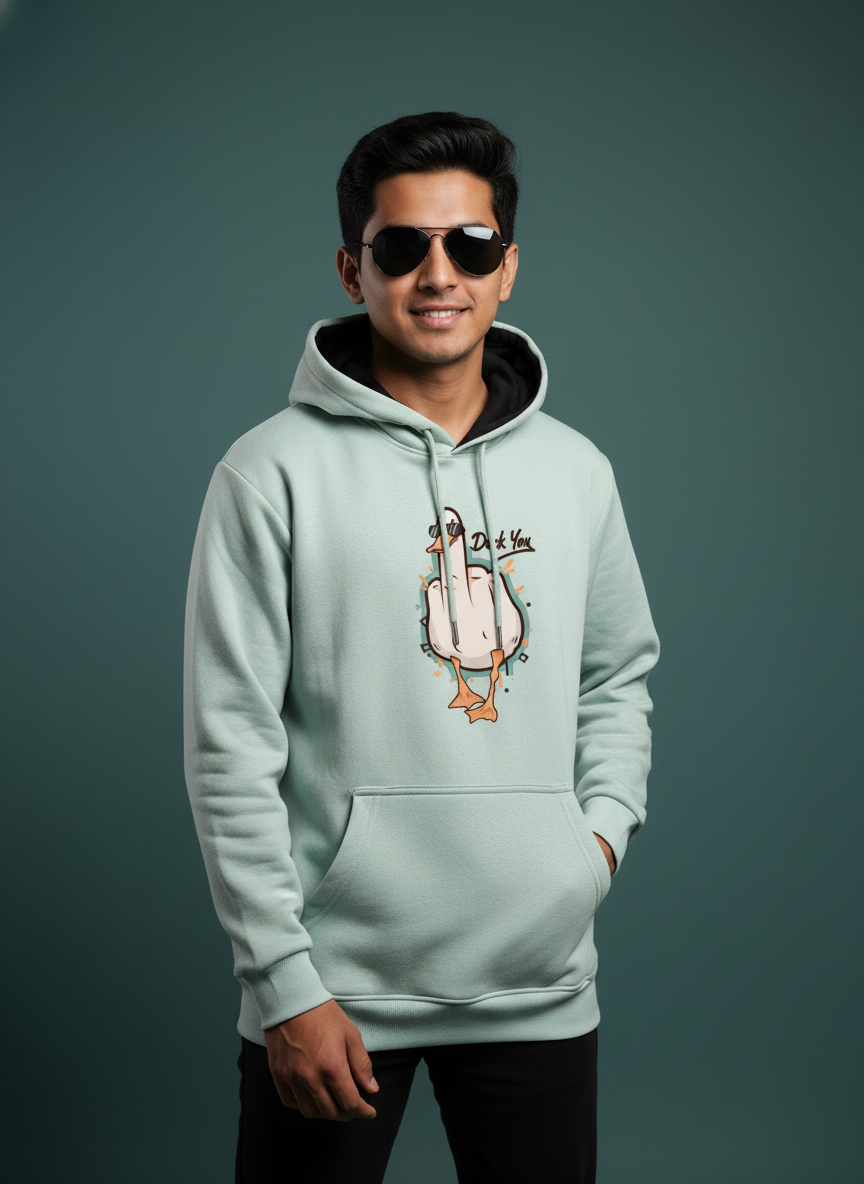 Duck You Graphic Hoodie - Trendy & Comfy BD