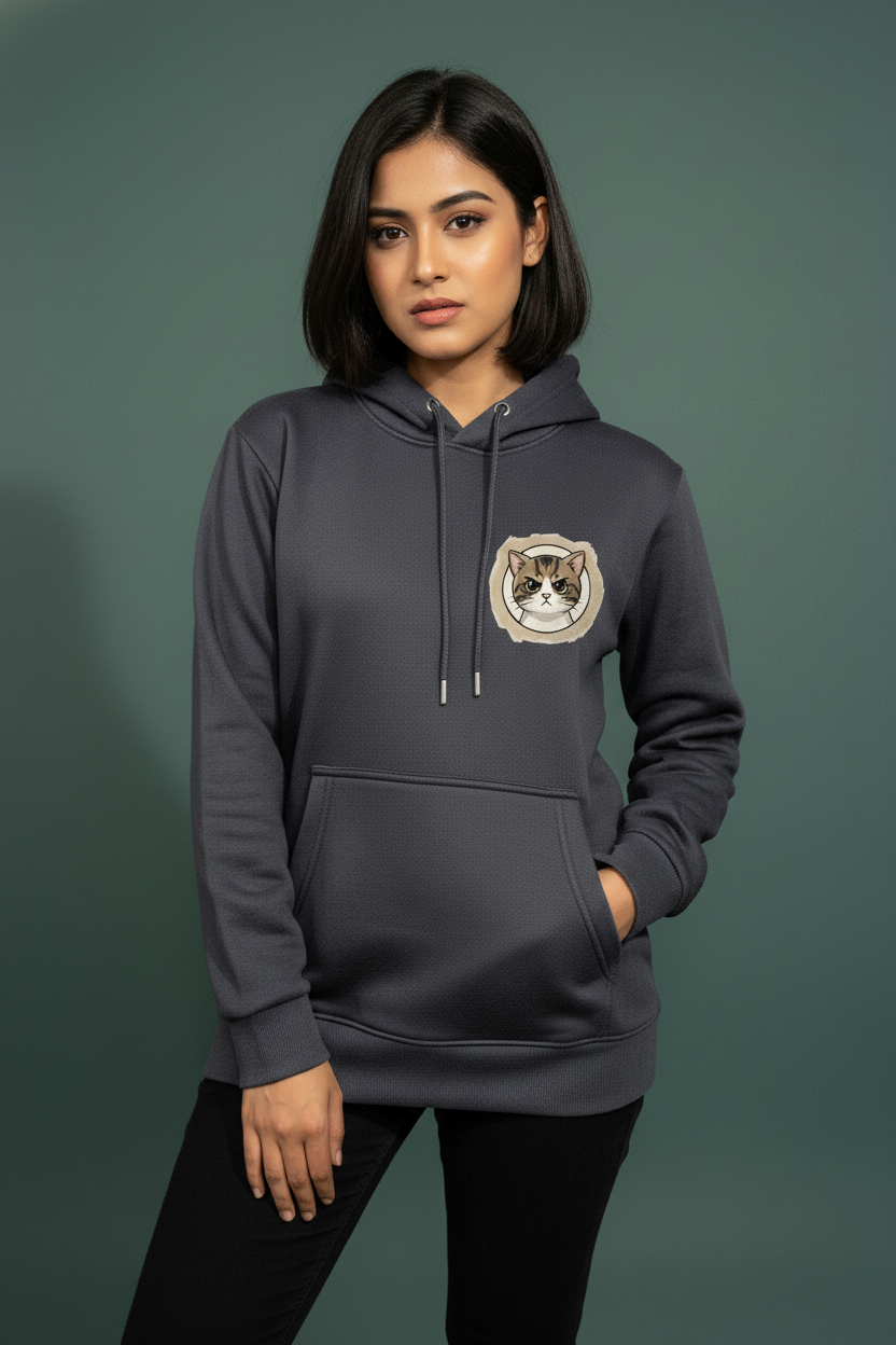 Angry Cat Hoodie BD: Trendy Comfort for Bangladesh