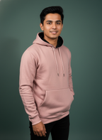 Dusty Rose Pullover Hoodie | Soft & Cozy Comfort