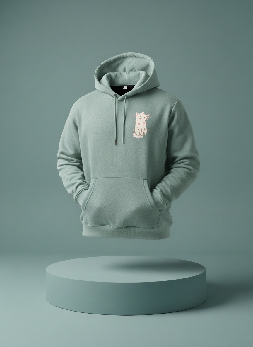 Music Vibe Cat Hoodie BD | Trendy & Comfy | All Colors