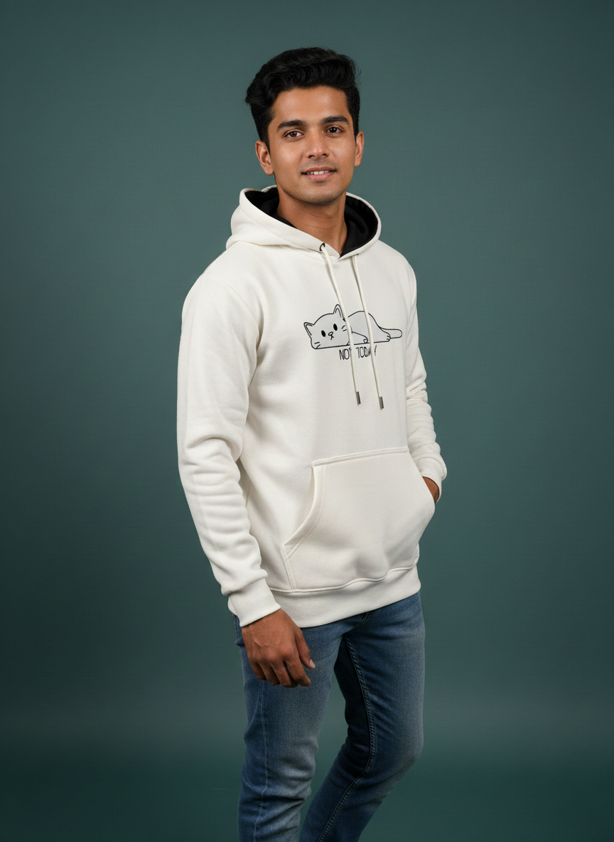 Not Today Lazy Cat Hoodie | Comfy & Stylish for BD