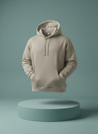 Premium Stone Beige Pullover Hoodie | Soft & Durable