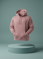 Dusty Rose Pullover Hoodie | Soft & Cozy Comfort