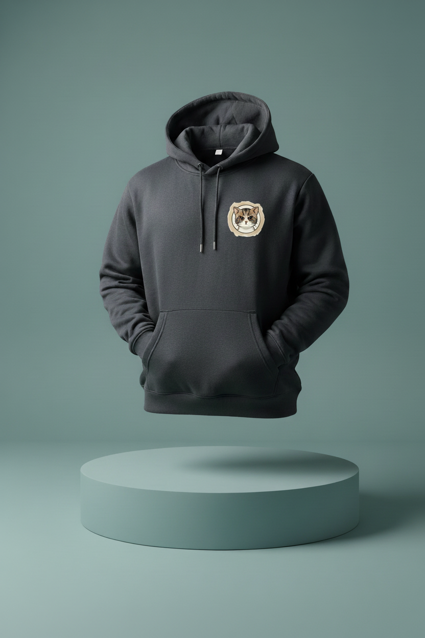 Angry Cat Hoodie BD: Trendy Comfort for Bangladesh