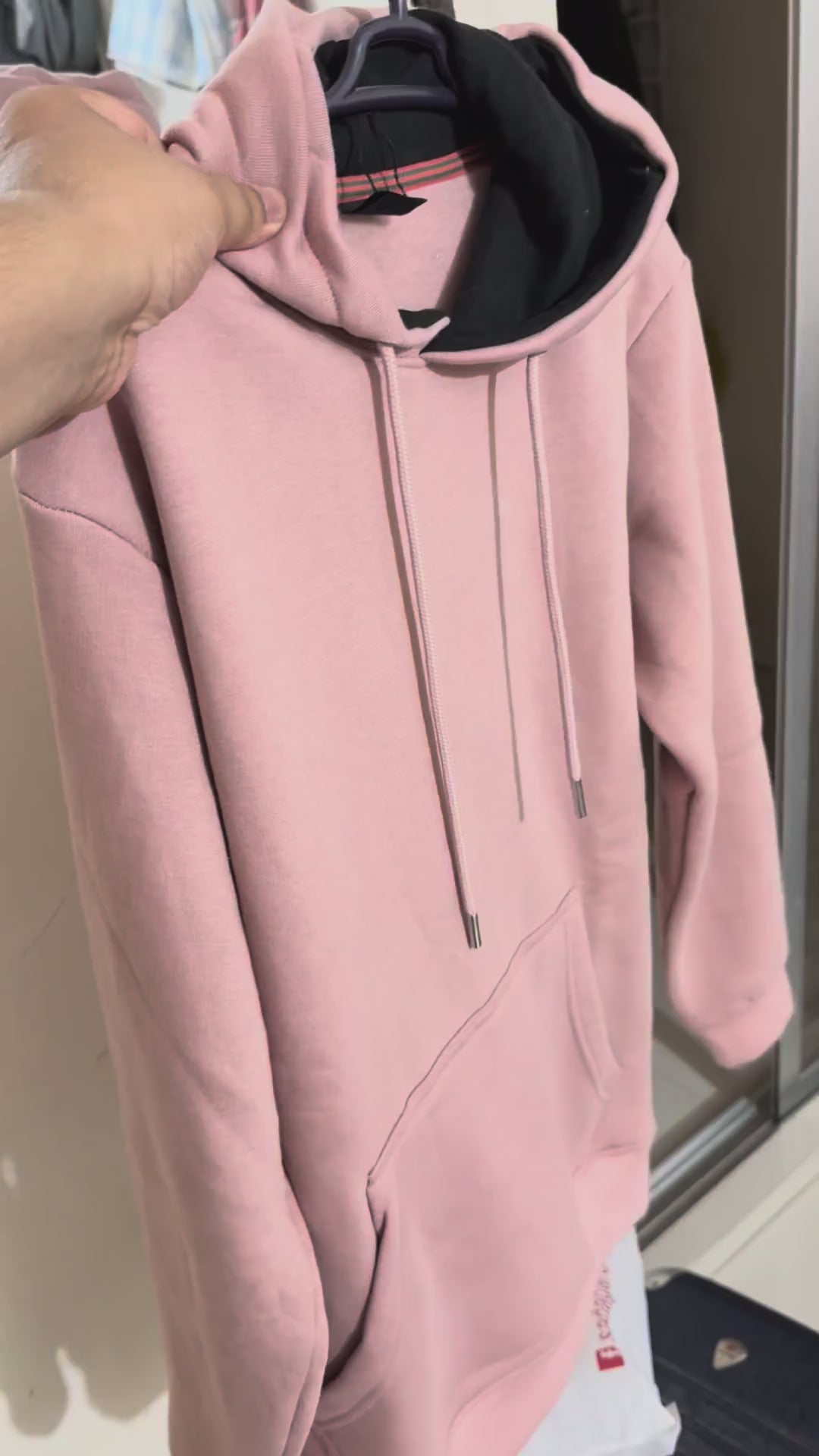 Dusty Rose Pullover Hoodie | Soft & Cozy Comfort